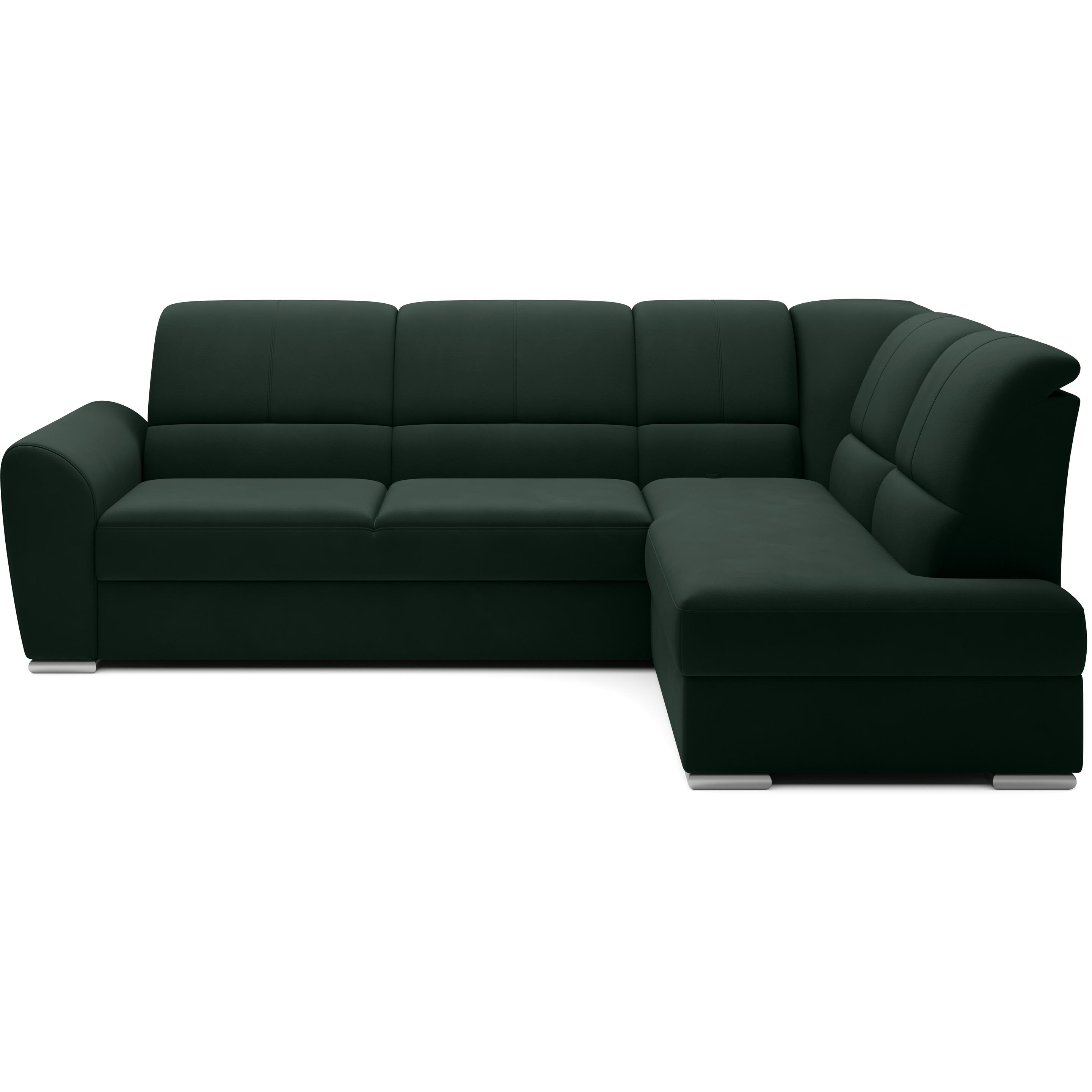 ELTAP, Sofa, Siber (Ecksofa, 3-Sitzer, Bettsofa)