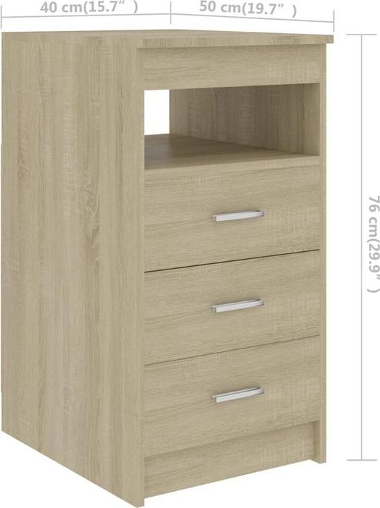 Immagine prodotto vidaXL Schreibtisch (50 x 140 x 76 cm)