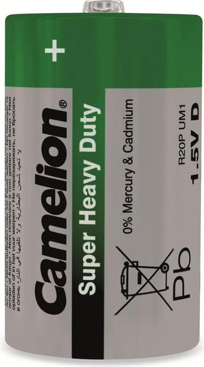 Produktbild Camelion Mono R20 (2 Stk., D, 8000 mAh)