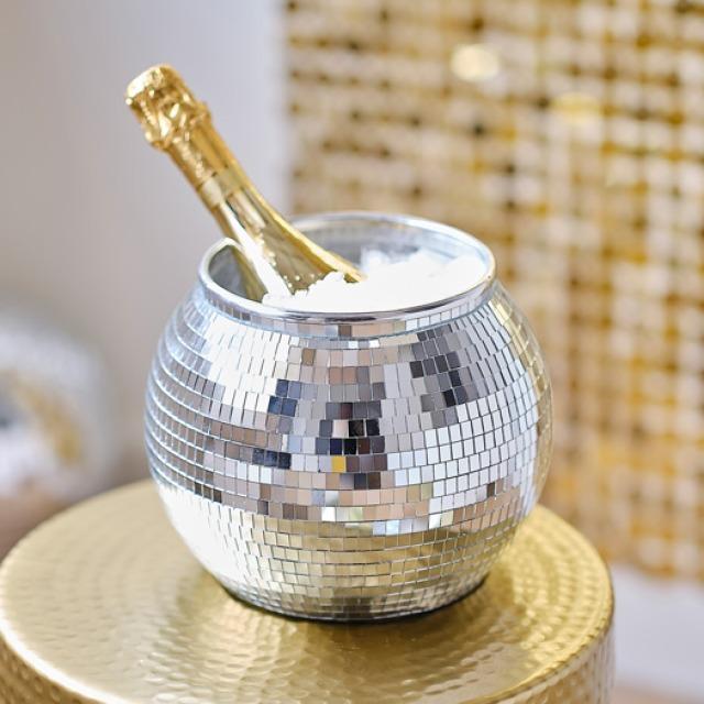 Actual product image Ginger Ray Ice bucket disco ball silver from (1 pcs.)