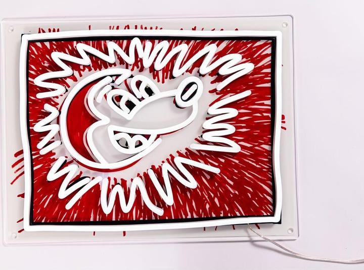Actual product image YellowPop Keith Haring Mickey 3 Explosive Mickey Mouse (238 lm)