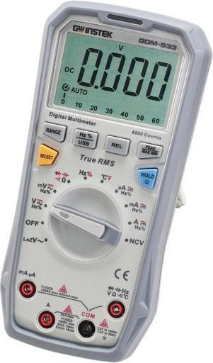 Image du produit GW Instek GDM-533 - Multimètre GDM-533 digital 6000 Counts TRMS USB (CAT III)