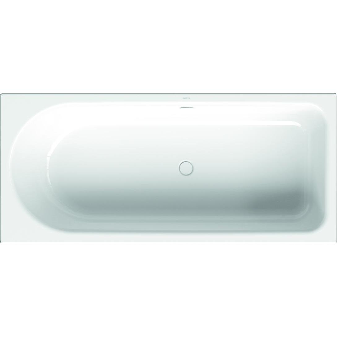 Bette, Badewanne, Badewanne Ocean 170x75 cm, 8854, Überlauf hinten, weiss (185 l, 170 cm, 75 cm)