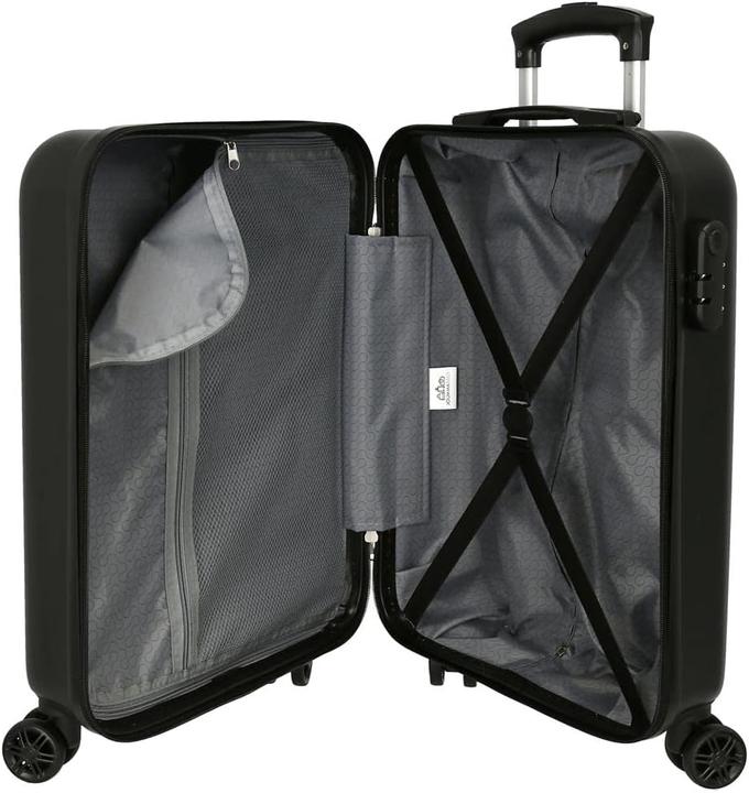 Produktbild Hartschalenkabinenkoffer, 55 cm Spiderman Geo Schwarz (34 l)