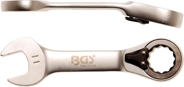 Immagine prodotto BGS Chiave ad anello a cricchetto corta reversibile SW 11 mm (11 mm)