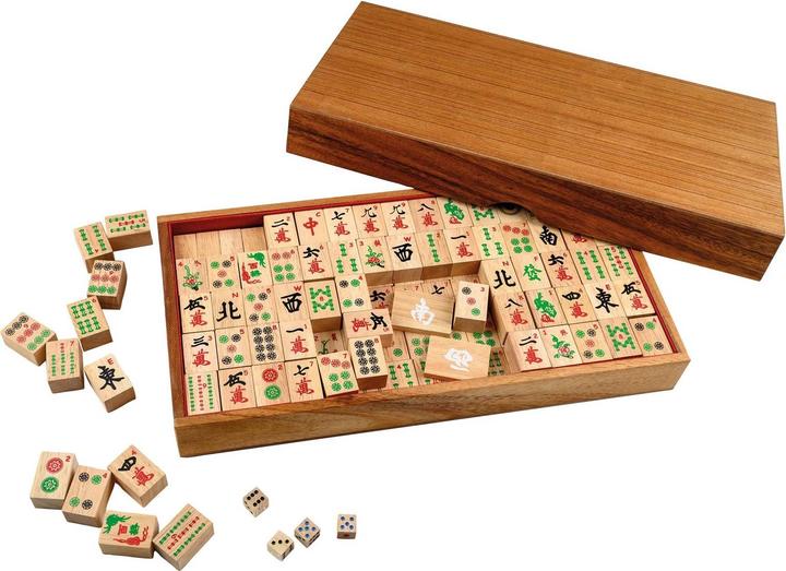 Produktbild Philos Mah Jongg mit arabischen Zahlen (Deutsch, Spanisch, Französisch, Italienisch, Englisch)