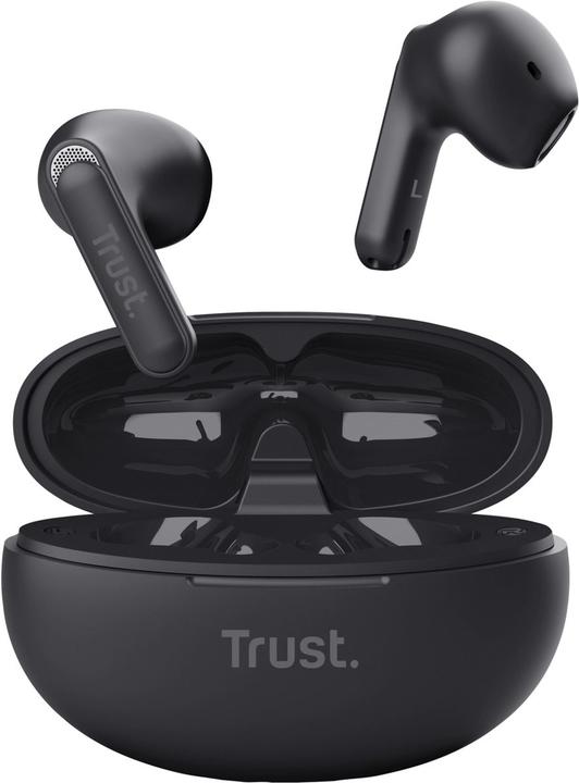 Actual product image Trust Yavi Bt Enc Earphones Black (ANC, 23 h, Wireless)