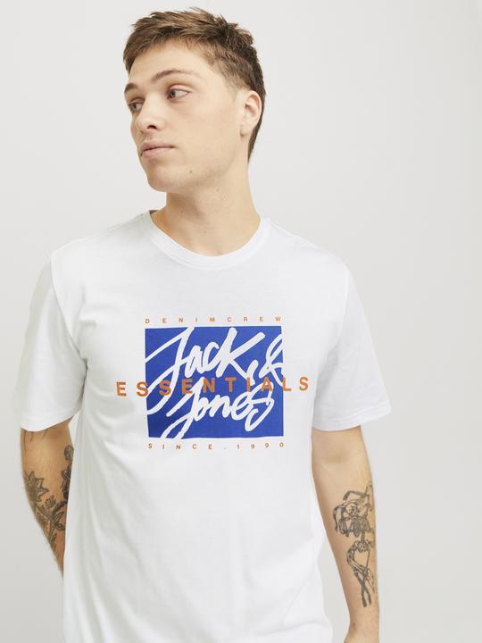 Immagine prodotto Jack & Jones Maglietta con logo a girocollo (XS)