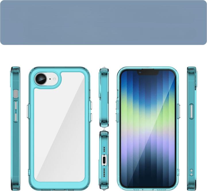 Immagine prodotto Cover-Discount iPhone 16e- Schützende Acryl-Handyhülle mit erhöhtem Rand (Apple iPhone 16e)