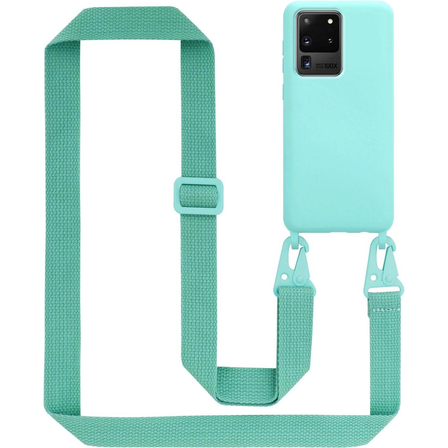 Thumbnail - Cadorabo TPU Cover Handy Kette Liquid, Handykette, Türkis