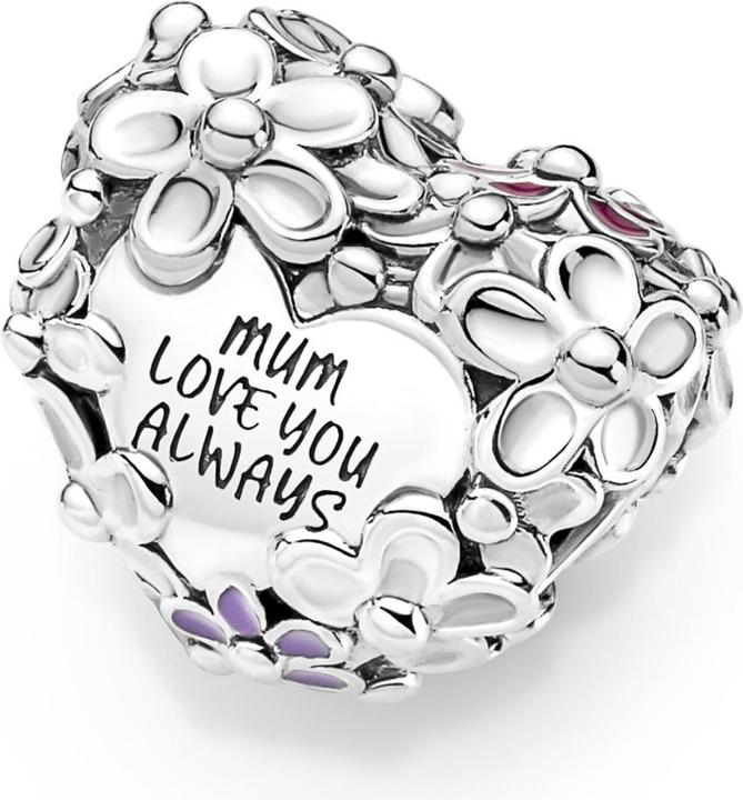 Immagine prodotto Pandora Charm Mum Daisy Heart (Argento 925, Smalto)