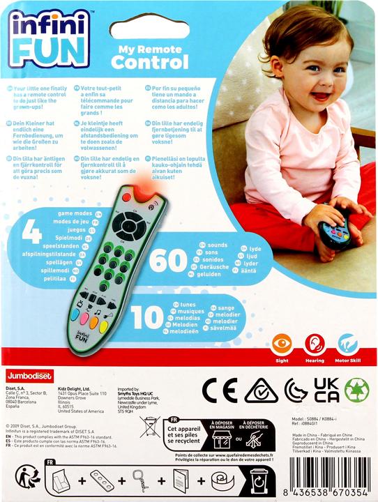 Actual product image Infini Fun remote control, S0884 (German)