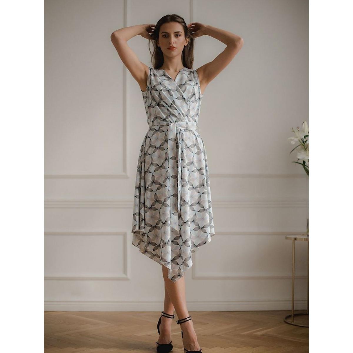Lenitif, Damen, Kleider, Cocktailkleid, Mehrfarbig, (S)