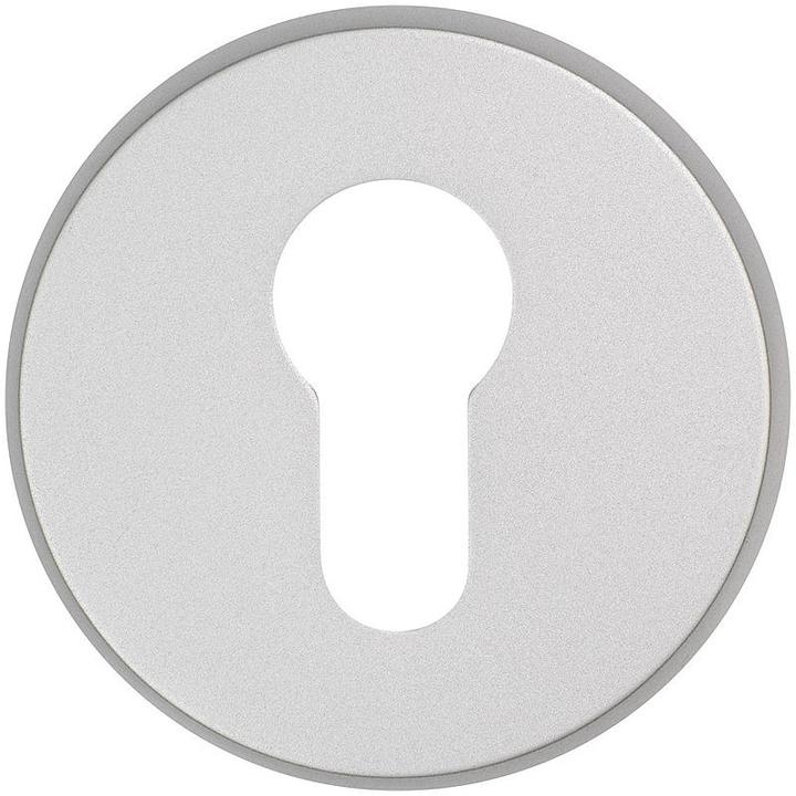 Produktbild Abus RH410 F1 Schutzrosette für Holztür, aluminium