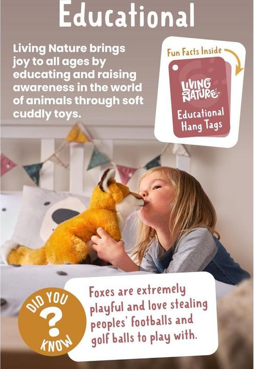 Produktbild Living Nature Ratte (mit Quietschen) (30 cm)