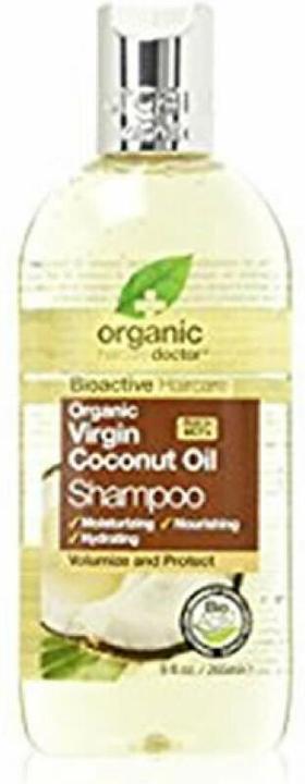 Actual product image Dr. Organic Virgin Coconut Oil Shampoo 265ml (265 ml, Liquid shampoo)