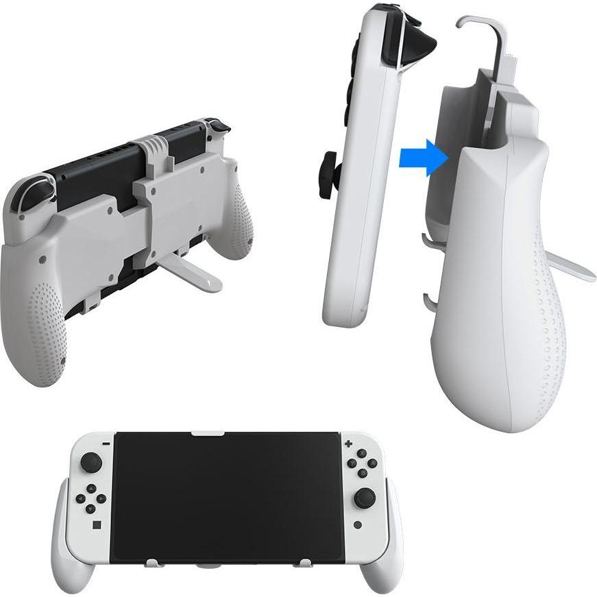 Thumbnail - Piranha Universal hand grip Switch OLED/Switch/Switch Lite (Switch), Weiteres Gaming Zubehör, Schwarz