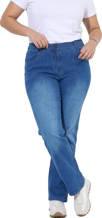 Produktbild Ulla Popken Jeans Marie, Bootcut, Elastikbund (48)