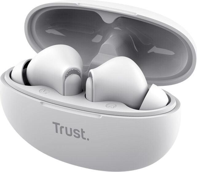 Produktbild Trust Yavi Bt Enc Earbuds White (ANC, 23 h, Kabellos)