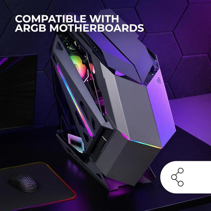 Actual product image Mars Gaming Mc-Titan (ATX, mATX, Mini-ITX)