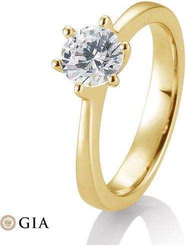 Image du produit Breuning 6 griffes 0,40-0,60 ct. (58, Or 750/18 K)