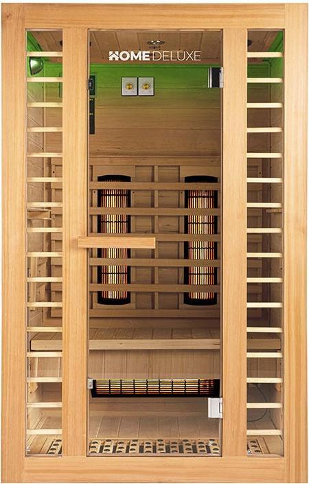 Immagine prodotto Home Deluxe Cabina a infrarossi IKENNA DELUXE PLUS M DUO a spettro completo e riscaldatore al magnesio -