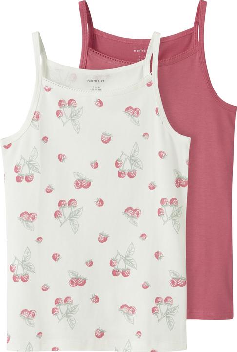 Actual product image Name it Girls Spaghetti-Top Himbeeren (122, 128)