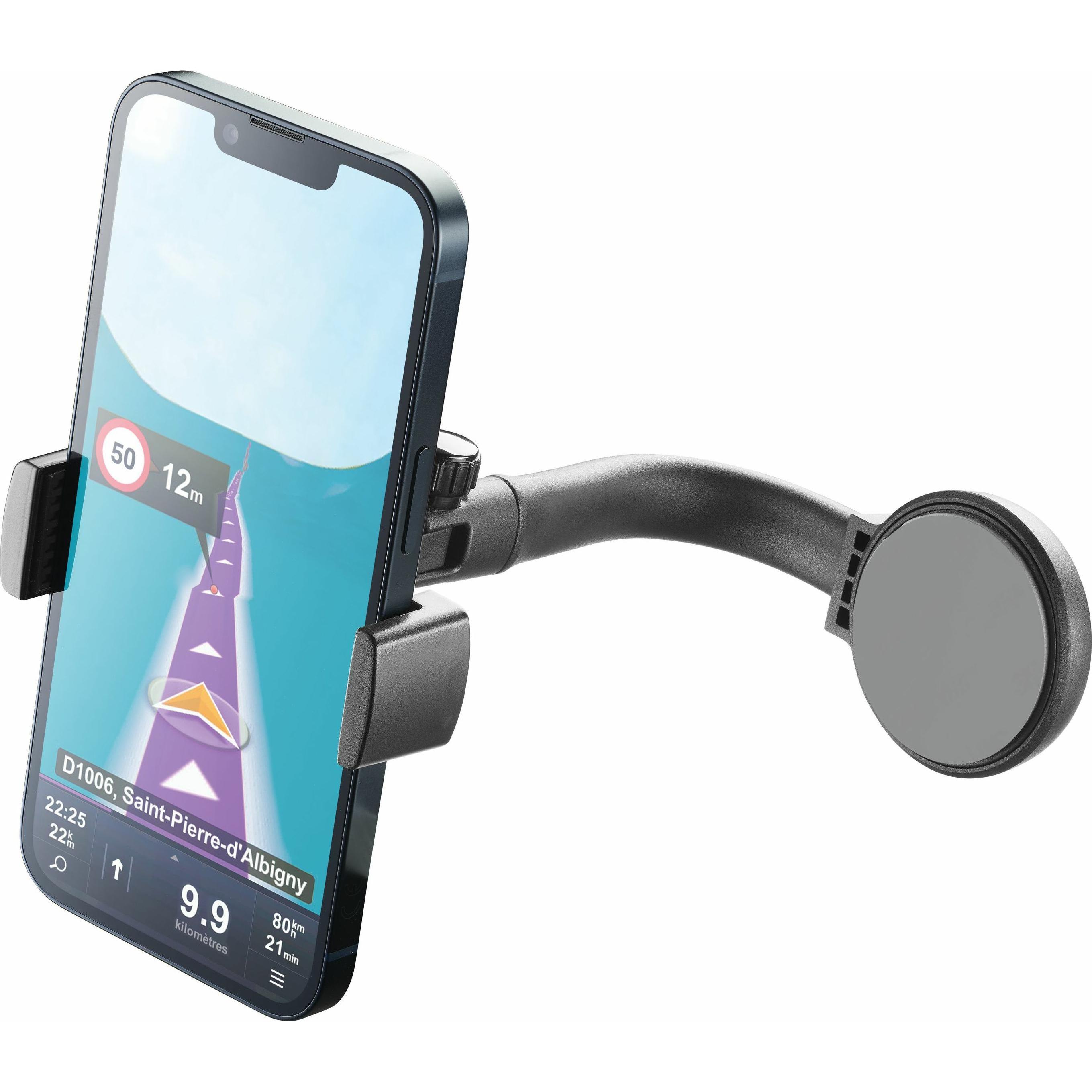 Cellularline Spin Display Car Holder, Smartphone Halterung, Schwarz