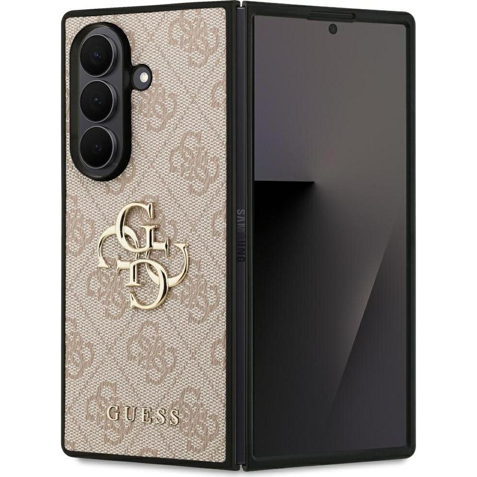 Guess - Hardcase 4G Big Logo (GUHCZFD74GMGPI) - Samsung Galaxy Z Fold7 - Pink (Samsung Galaxy Z Fold7), Cover smartphone, Pink