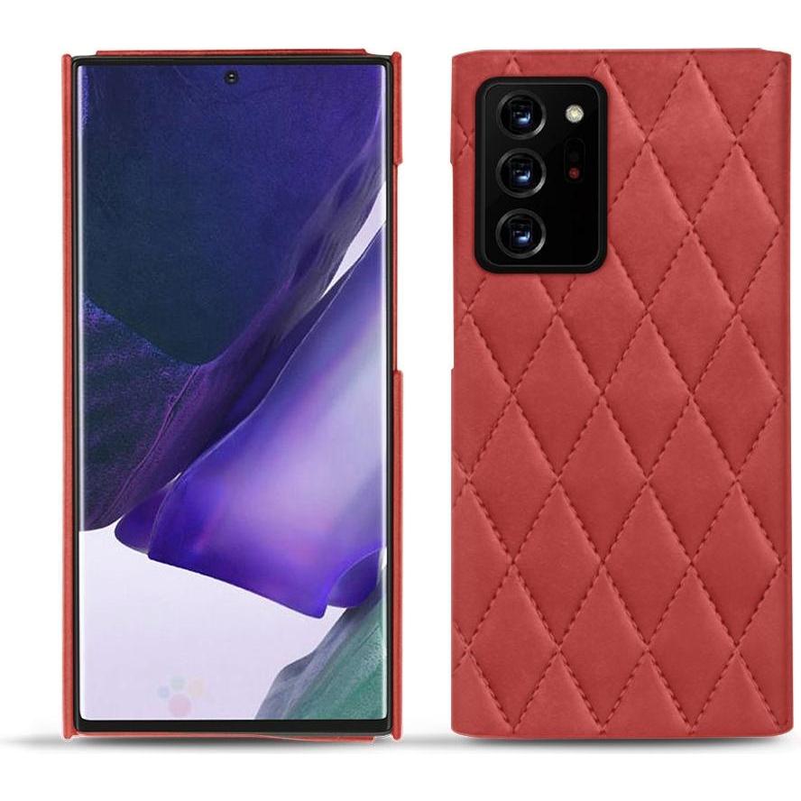 Noreve Lederschutzhülle (Samsung Galaxy Note 20 Ultra), Smartphone Hülle, Rot