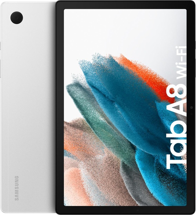 Productafbeelding Samsung Galaxy Tab A8 (Alleen WLAN, 10.50", 32 GB, Zilver)