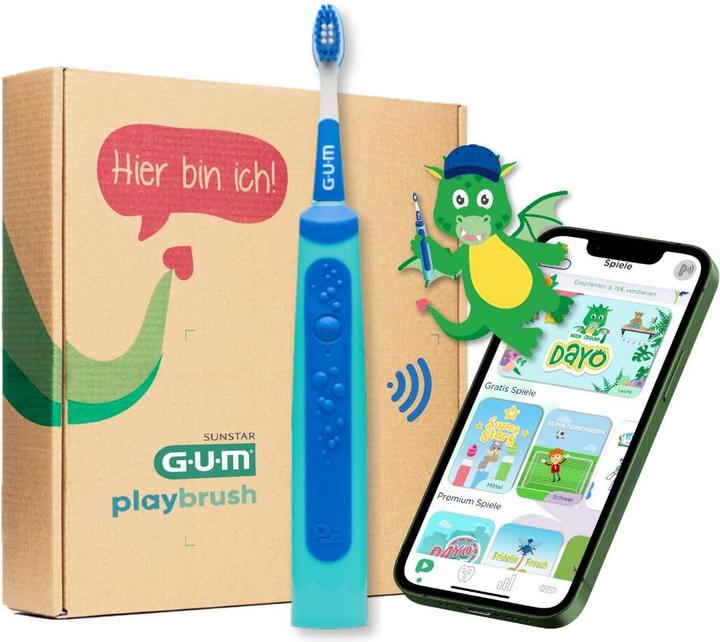 GUM Playbrush intelligente Schalzahnbürste (Spazzolino sonico)