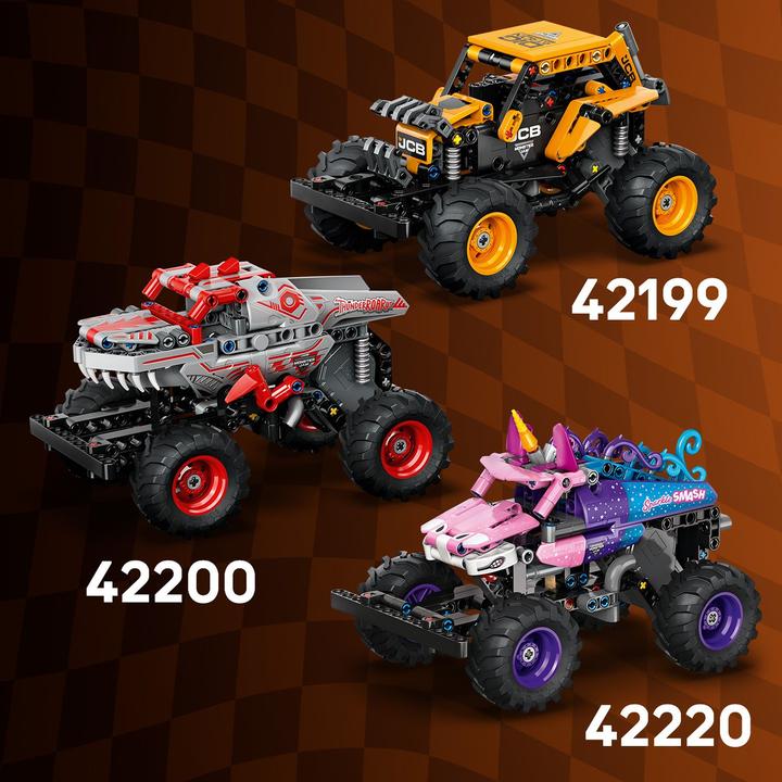 Actual product image LEGO Monster Jam Grave Digger Feuer und Eis (LEGO Technic)