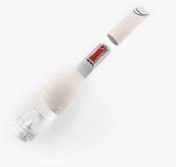 Actual product image FinaMill One soft cream with two FinaPod Pro Plus battery operated (Various spices)