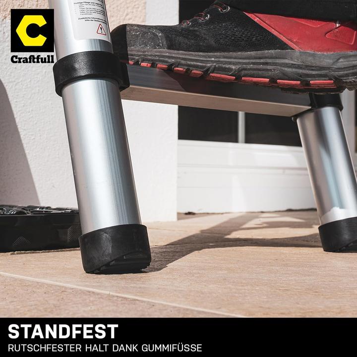 Produktbild Craftfull Teleskopleiter CF-101B (Teleskopleiter)