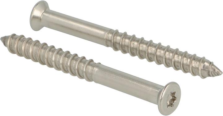 Siso Viti mordenti 7x80mm, Torx 30 (100 Viti per pezzo)
