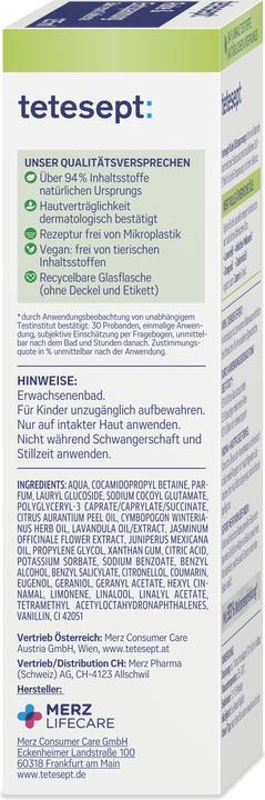 Nutritional values and ingredients Tetesept 200000149 (125 ml)