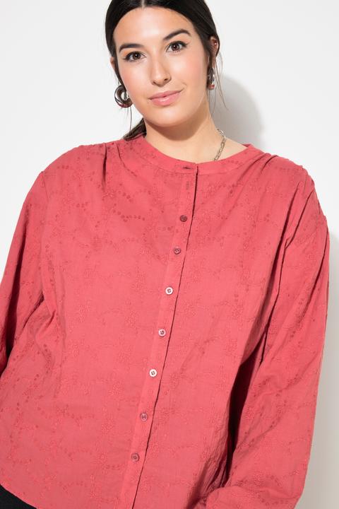 Produktbild Studio Untold Bluse, oversized, Struktur-Qualität, Ballon-Langarm (50, 52)