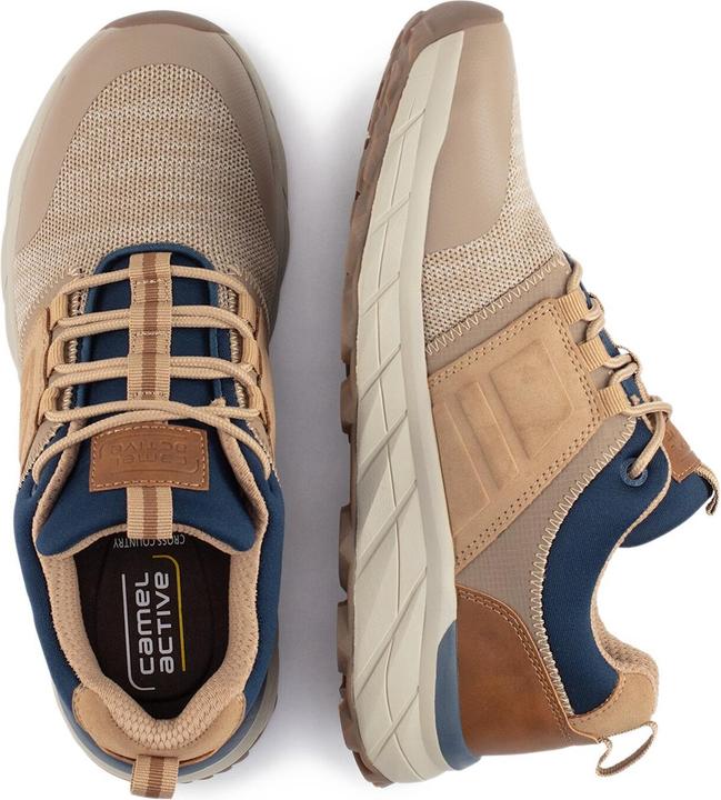 Produktbild Camel Active Sneaker crazy horse pu/textile STONE/MULTI (46)