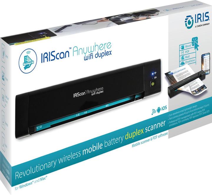 Image du produit Iris IRIScan Anywhere 6 (USB, Point d'accès WiFi)
