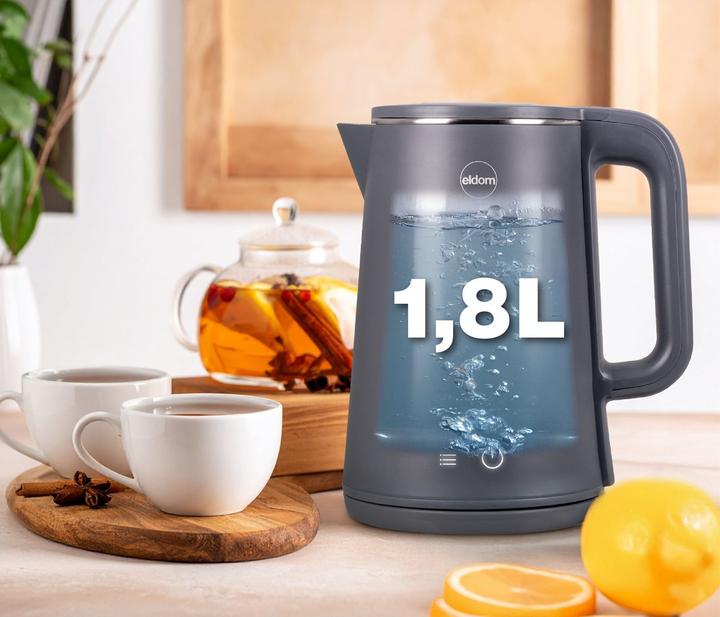 Produktbild Delphi Czajnik CZAJNIK C 515 S REGULACJA SZARY (1.70 l)