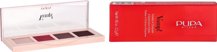 Actual product image Pupa Milano Pupa Vamp! Palette 4 Ombres (Vibrant Plum)