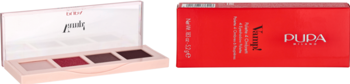 Actual product image Pupa Milano Pupa Vamp! Palette 4 Ombres (Vibrant Plum)