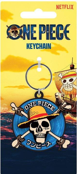 Actual product image One Piece Straw Hat Crew Spinner Keyring