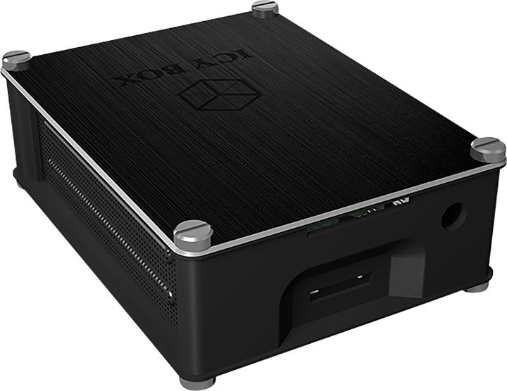 Produktbild Icy Box IB-RP108 Aluminium/Kunststoff, Anthrazit/Schwarz