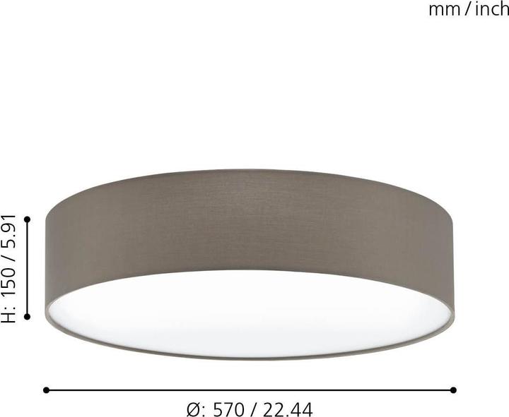 Actual product image EGLO Pasteri (E27)
