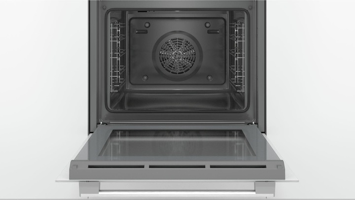 Image du produit Bosch Hausgeräte Série 4, Cuisinière encastrable, 60 x 60 cm, Blanc, HEA513BW3