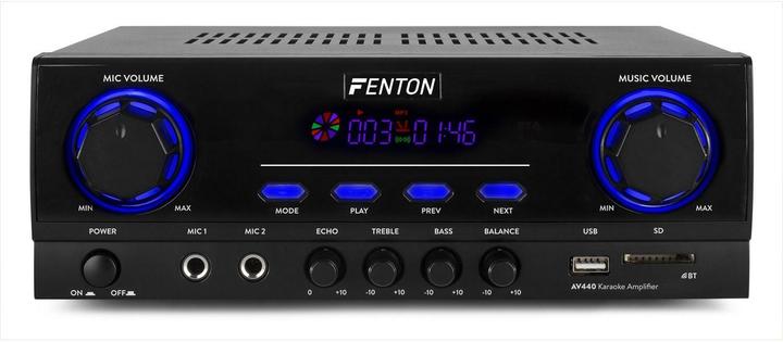 Actual product image Fenton Karaoke Amplifier AV440 (Amplifier)