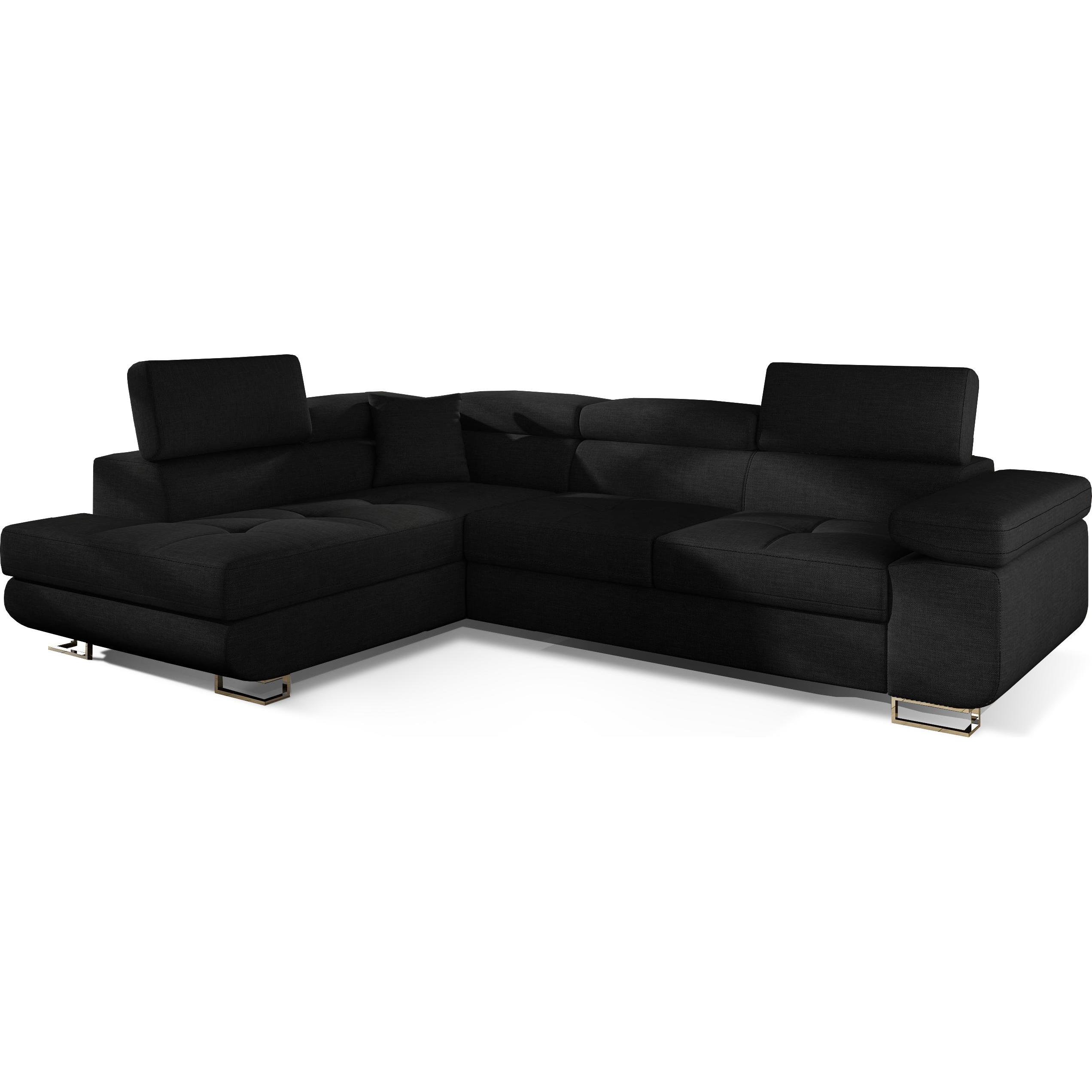 ELTAP, Sofa, Anton (Ecksofa, 4-Sitzer, Bettsofa)