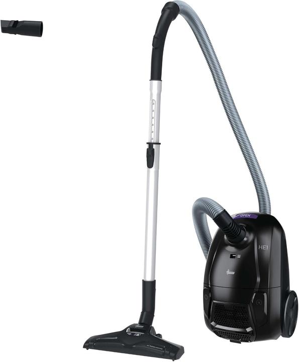 Hoover Kompakter leistungsstarker Staubsauger für alle Bodenbeläge mit EPA-Filter und integriertem Zubehör